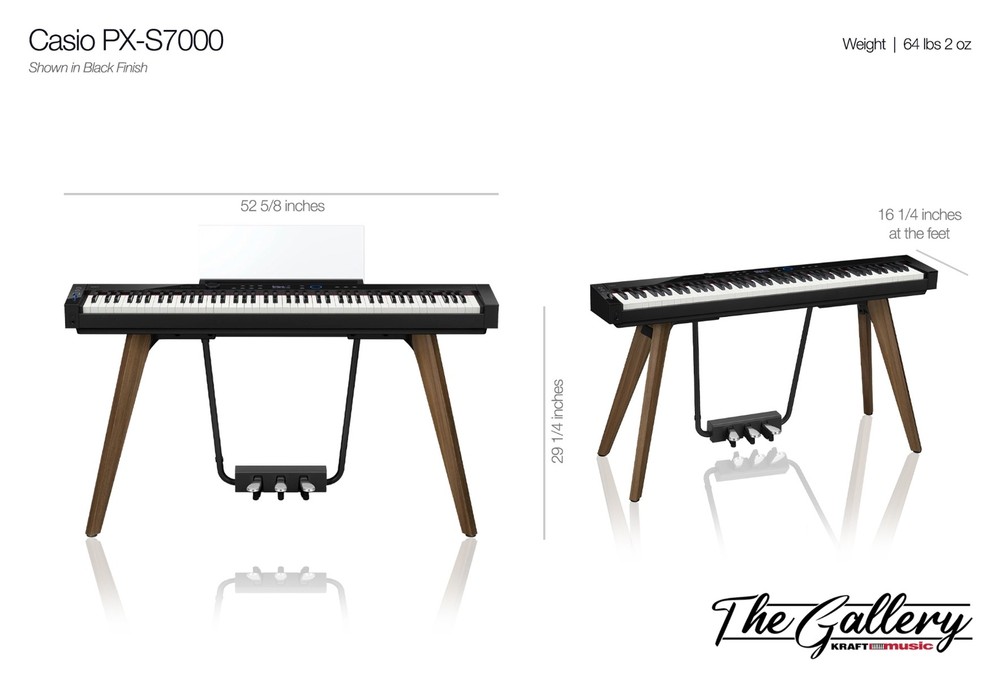 Casio PX-S7000 Digital Piano - White