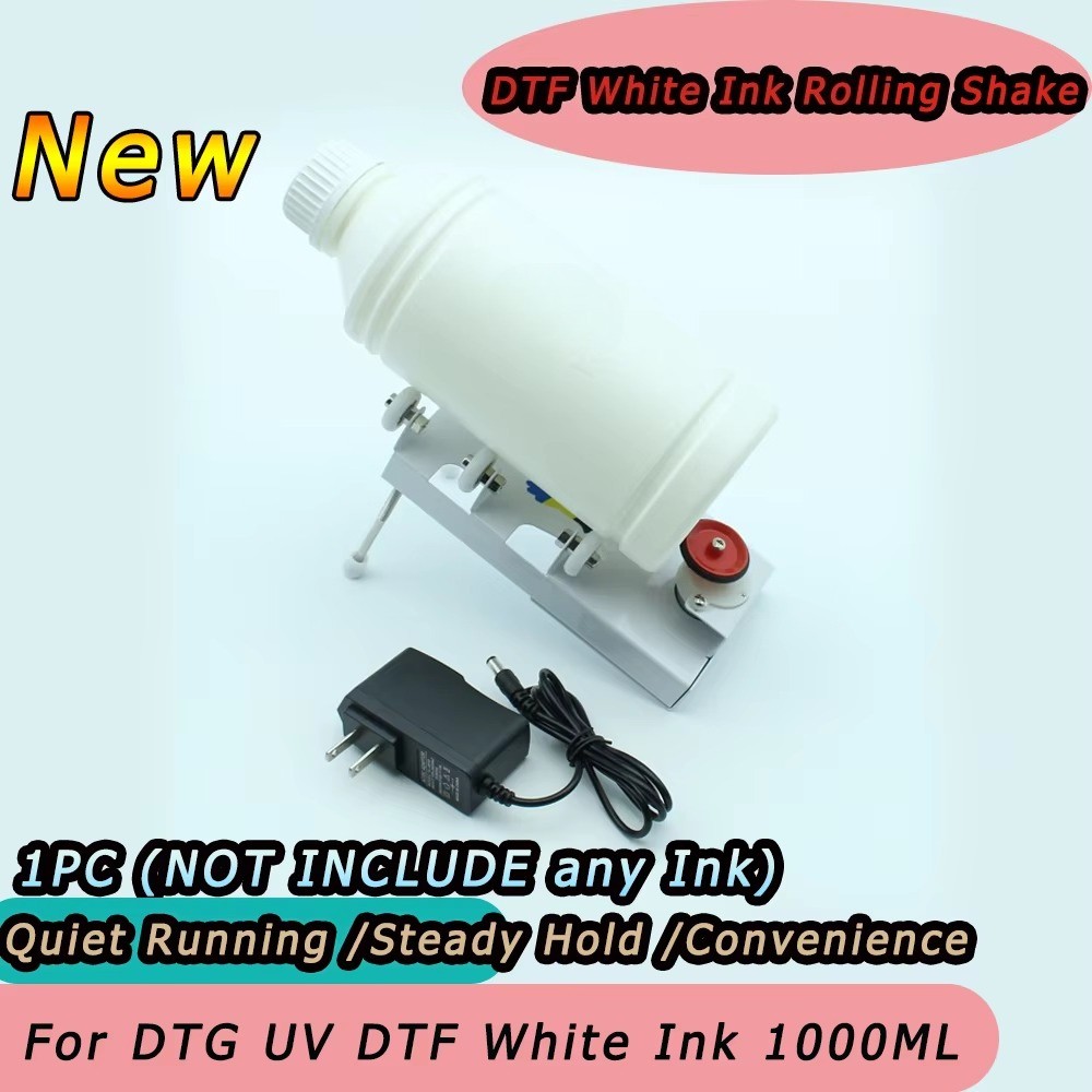 Automatic DTF DTG White ink Rotator Device Rolling Paint Avoid Ink Sediment kit