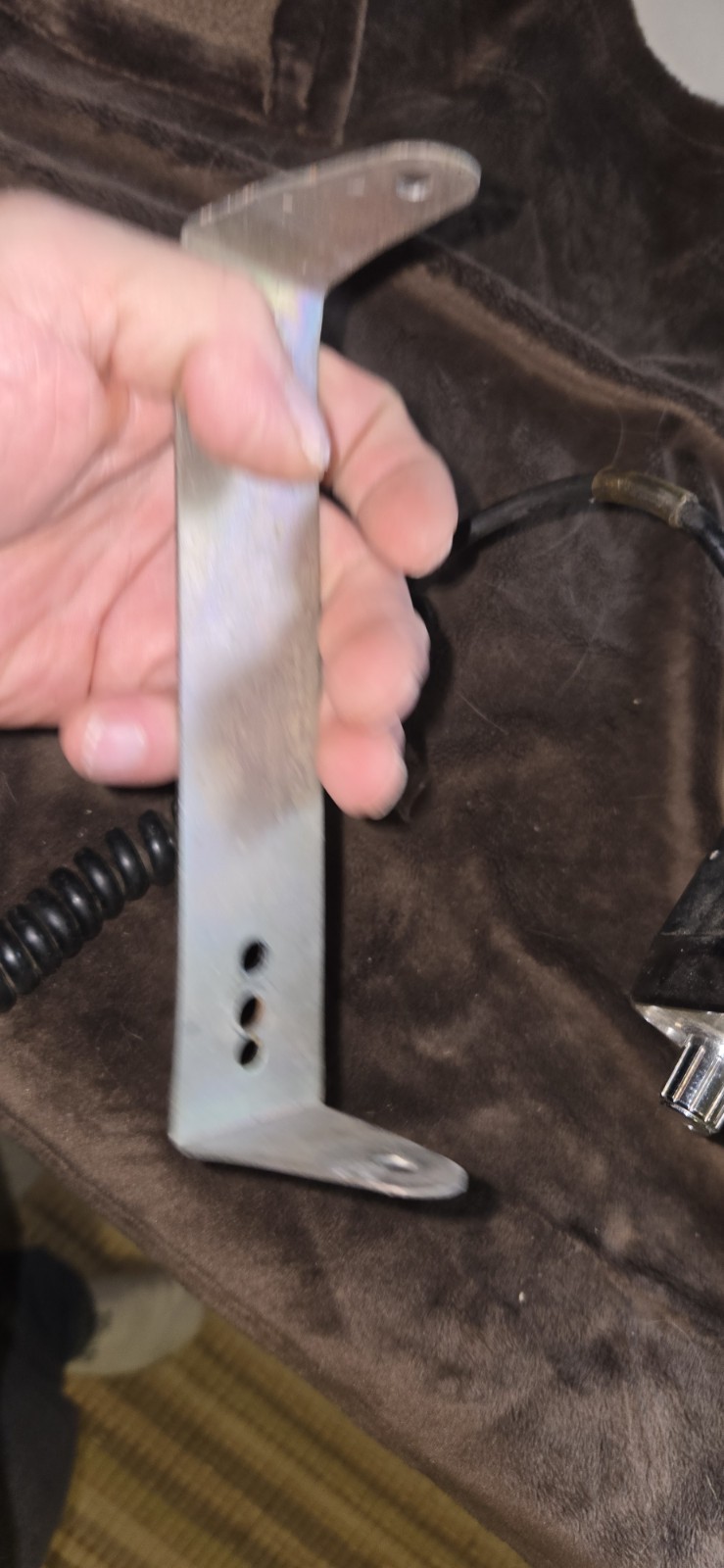 Uniden PC66XL 40-Channel CB Radio Mic and power cord