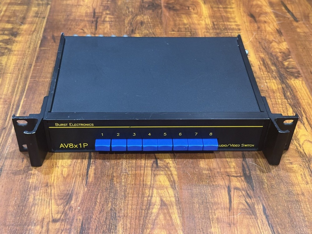 Burst Electronics AV8x1P Passive 8-Channel Audio/Video AV Switch