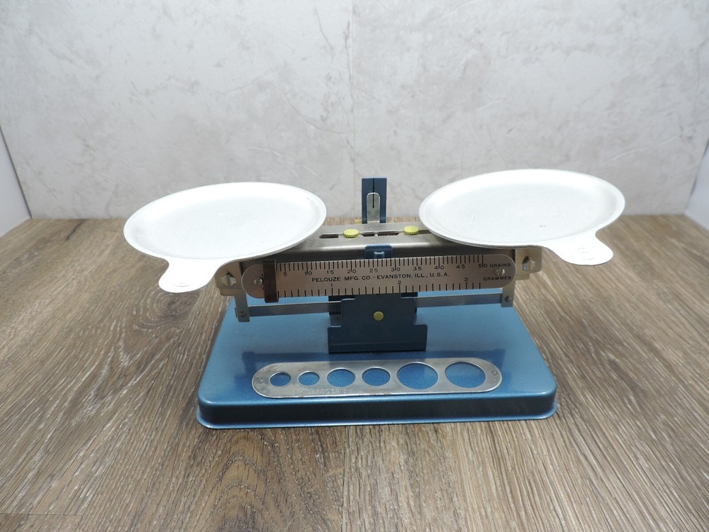Pelouze Balance Scale w/Weights