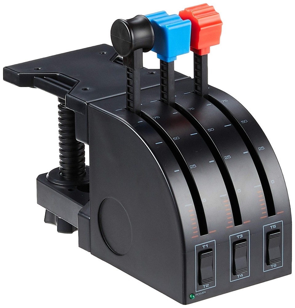 Logitech Pro Flight Throttle Quadrant | Flight Sim Controller Axis Levers | OEM