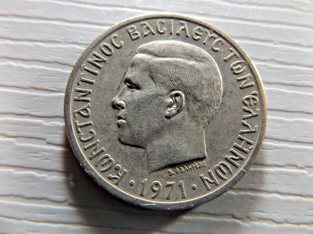 Greece 1971 5 Drachma