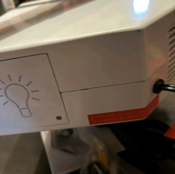 Shift3 Light Blast Projector Entertainment Model 1635224 Displays A 10ft Image