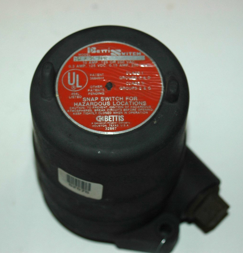 -GH Bettis 24CX12-D01 Explosion Proof Snap Limit Switch Hazardous Location Class