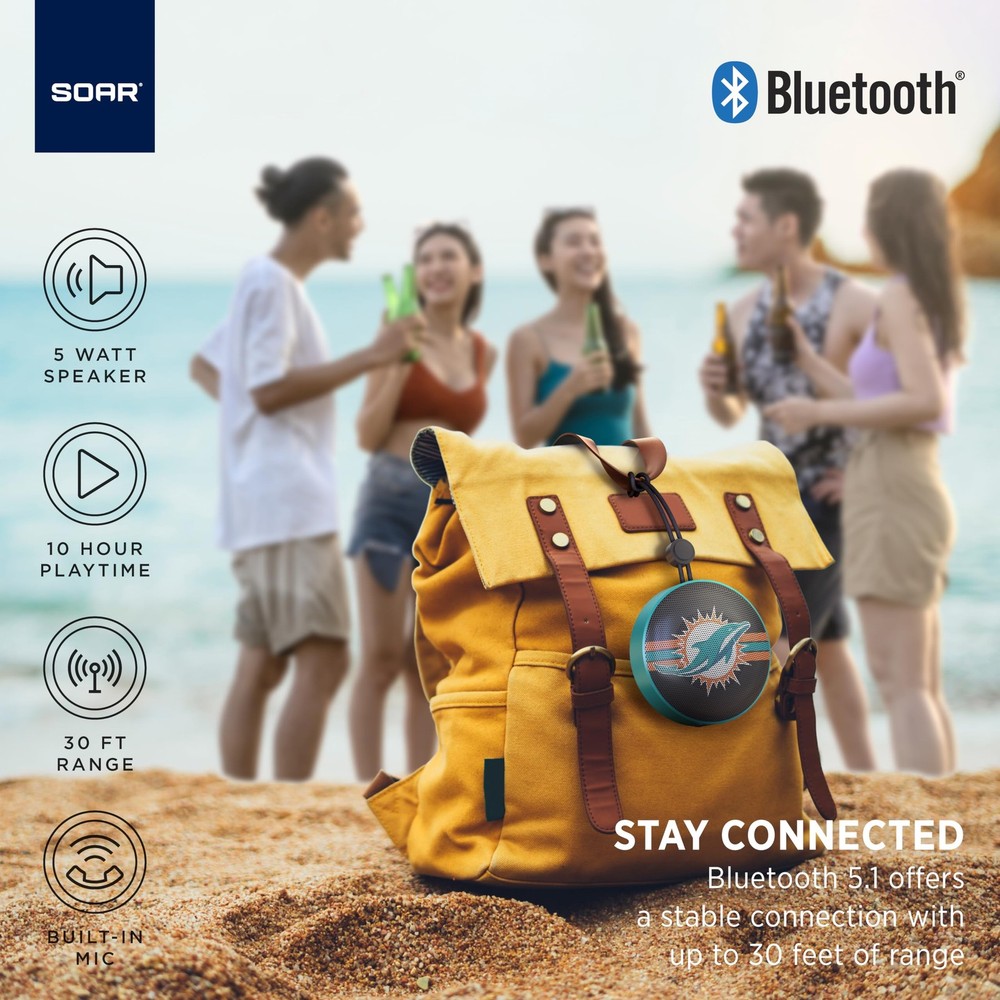 Collegiate Bluetooth Bottle Opener Speaker, Nebraska Cornhuskers