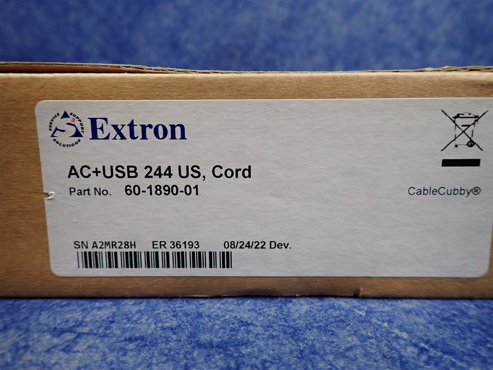 Extron AC+USB 244 US 60-1890-01 Power Module (C4)