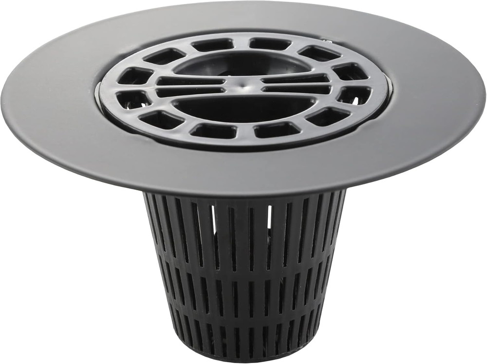 11086 Shower Drain Cover, Matte Black