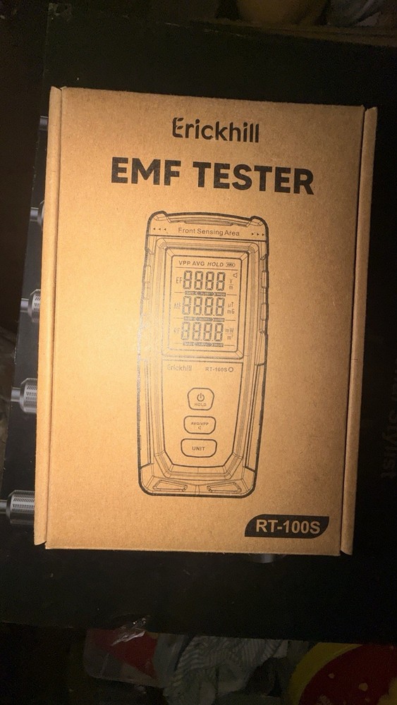 Erickhill RT-100S EMF Meter Tester Type-C Charging Electromagnetic Field Meter