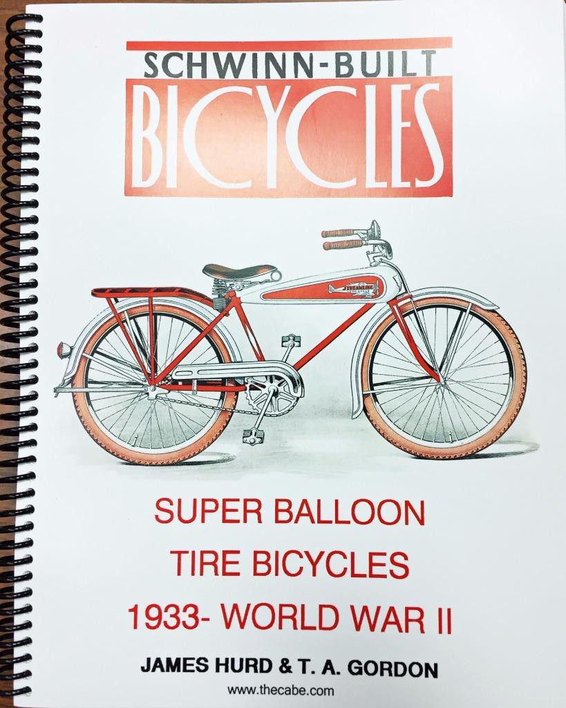 new BOOK prewar 1933-WW2 SCHWINN BUILT BICYCLES antique bike Aerocycle Autocycle