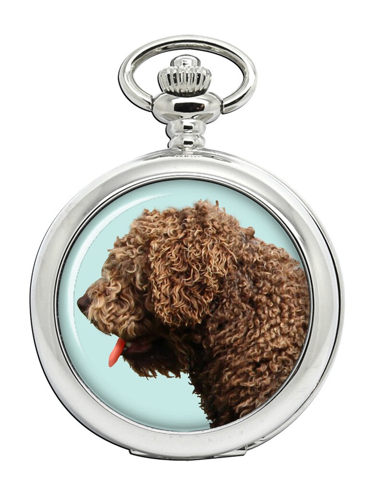 Spanish Water Dog Pocket Watch
