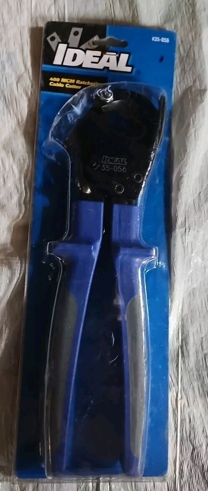 Ideal Electrical 35-056 Ratcheting Cable Cutter – 400 MCM Long Handle