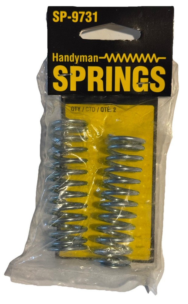 Prime Line SP 9731 Compression Spring, Spring Steel Construction, Nickel-Plated