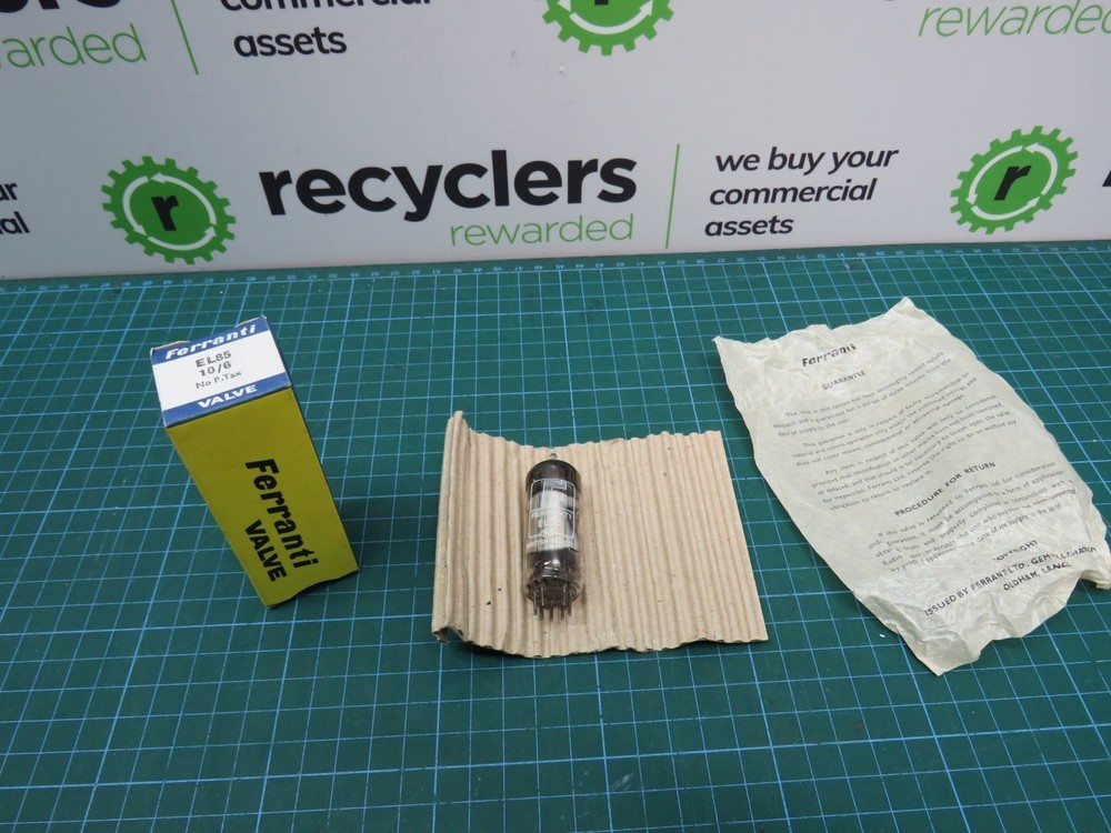 Vintage Ferranti Valve EL85 10/6