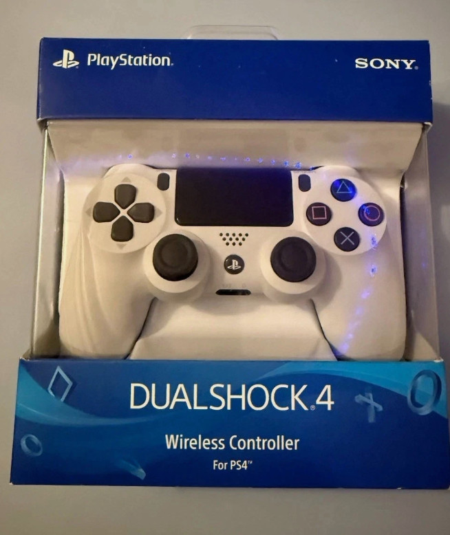 Playstation PS4 DualShock 4 Wireless OEM Controller - Glacier White