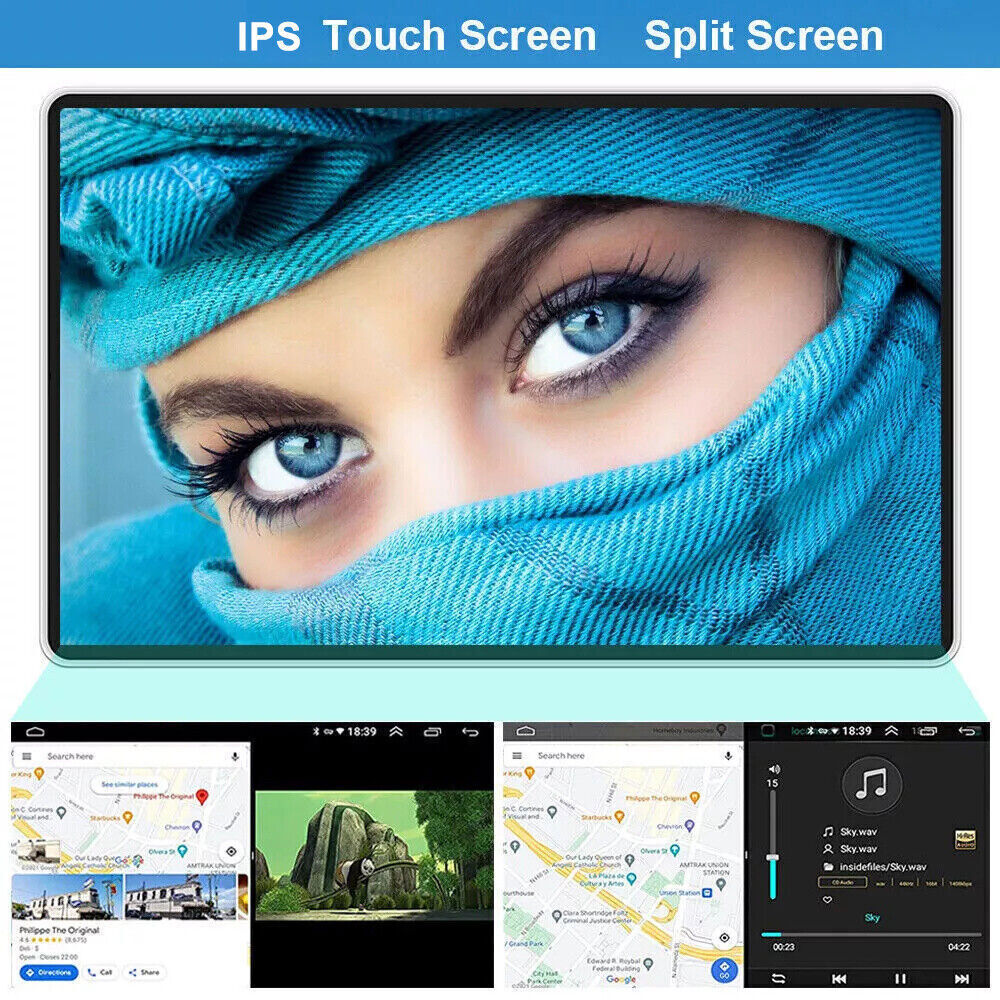 Android 13.0 Apple Carplay Car Radio Stereo GPS 4+64GB For Honda Civic 2013-2015