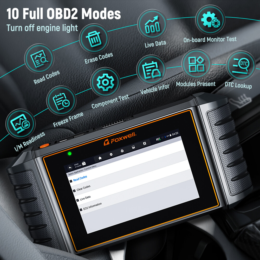 Foxwell NT809 OBD2 Scannner Wifi Bidirectional Scan Tool Diagnostic All System