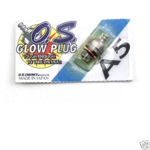O.S. A5 Short Body Standard Glow Plug (Medium)