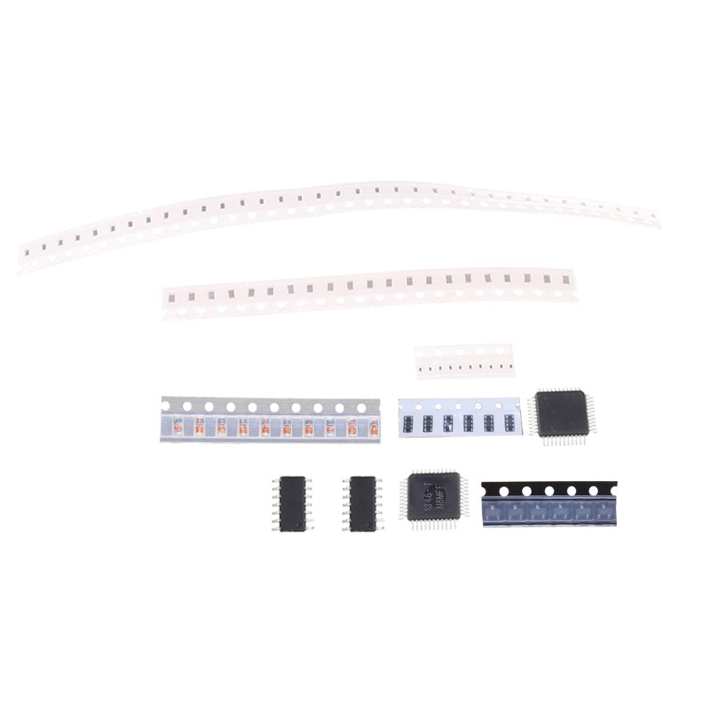SMT Components Soldering Practice Board Plate DIY Kit Diode Resistor For Beg
