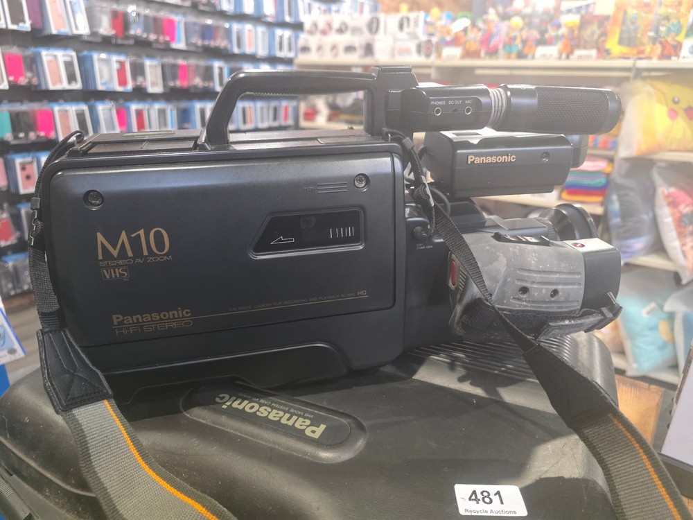 Panasonic M10 Professional VHS Video Camcorder
