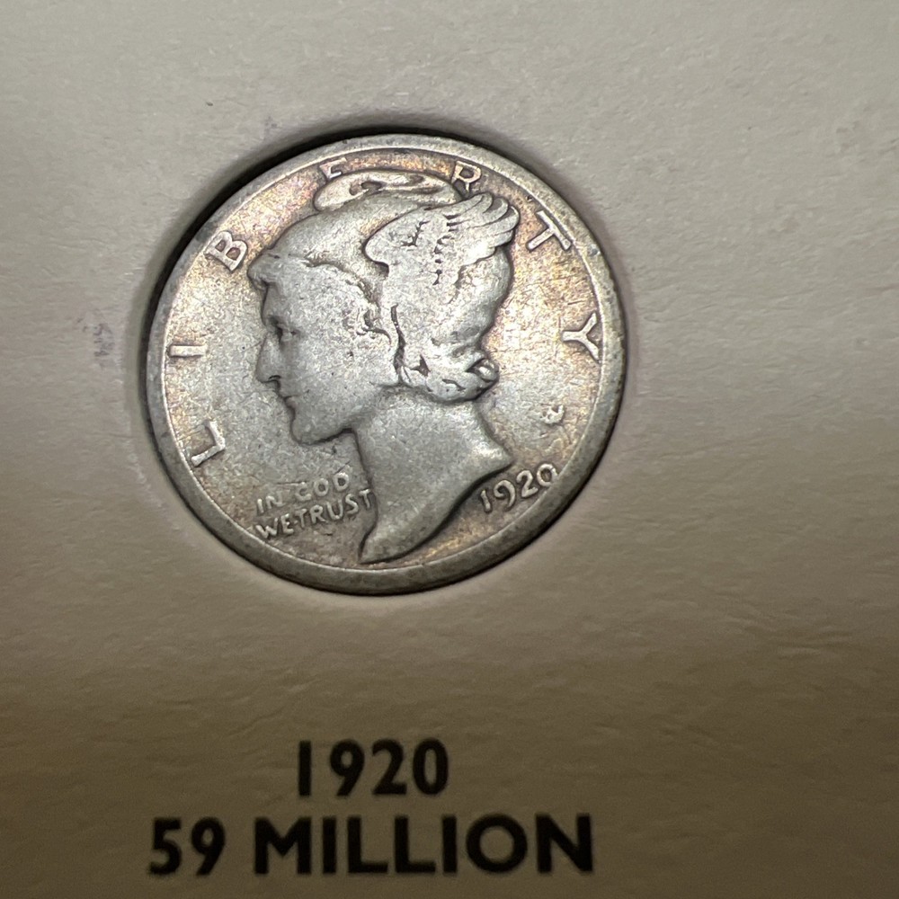1920 P  MERCURY DIME! Nice Better Early Date
