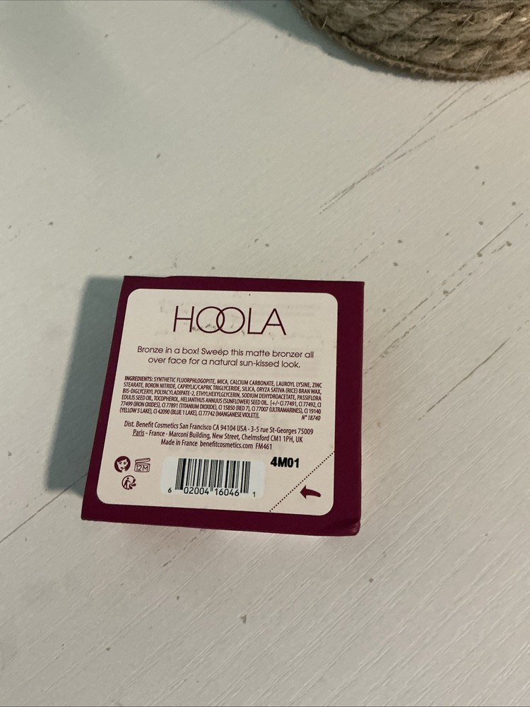 Benefit Hoola Light Powder Bronzer - Medium Matte - 8g Full Size Authentic New