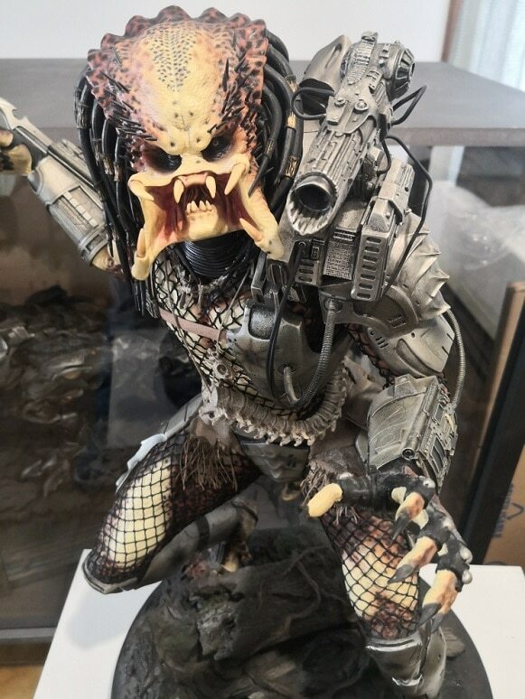 SIDESHOW 1/4 Scale Predator Maquette Statue Stan Winston completed w box
