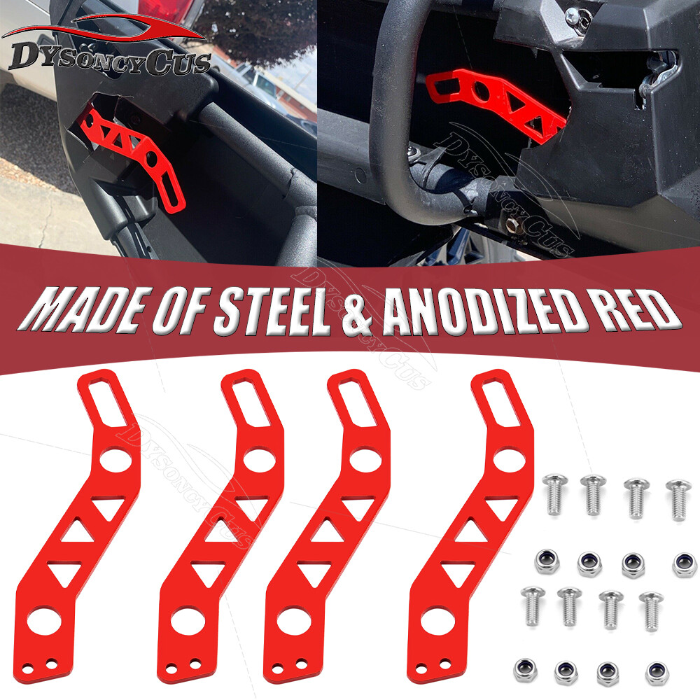 4pcs Red Door Latches Handles Fit Can-Am Maverick X3 X DS RS Turbo R Max 2017-25