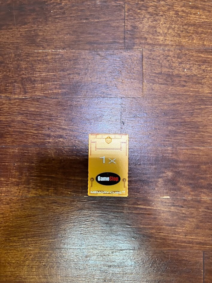 Nintendo GameCube 1X Memory Cube 59 Gamestop Save Memory Card