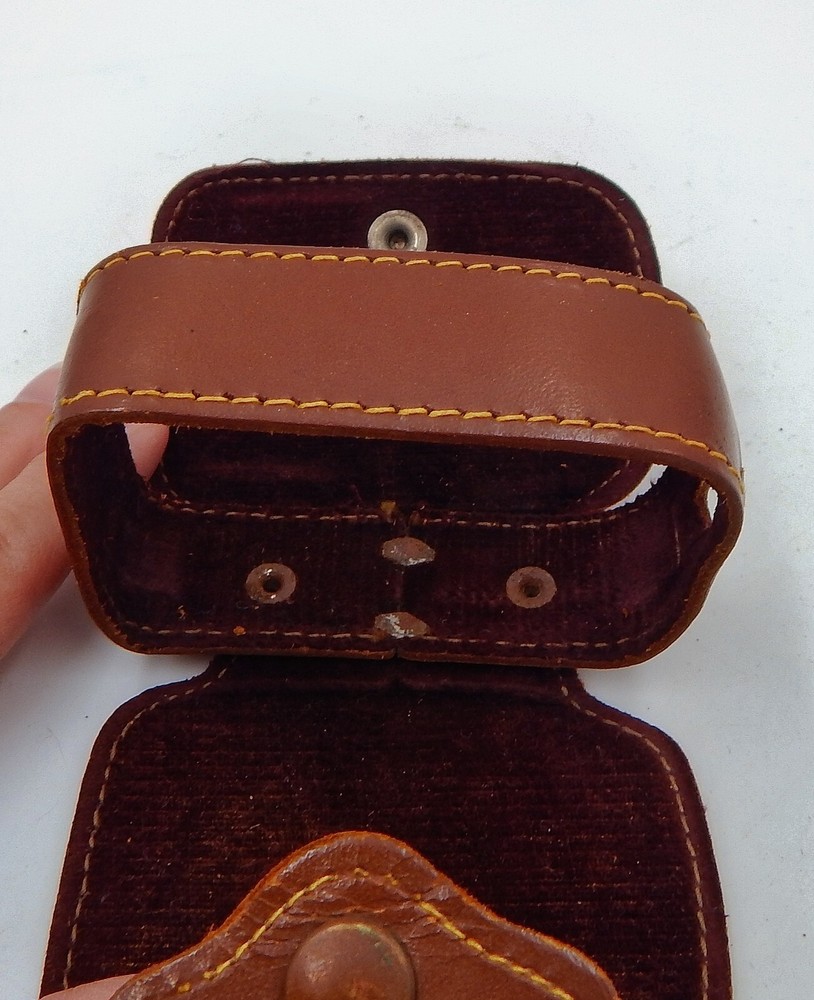 Gossen Lunasix Light Meter 58828 W Germany W Leather Case Untested
