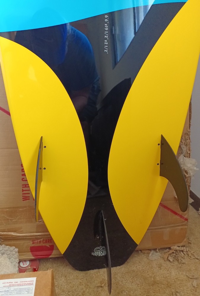 6'6" 21 Surfboards epoxy surfboard