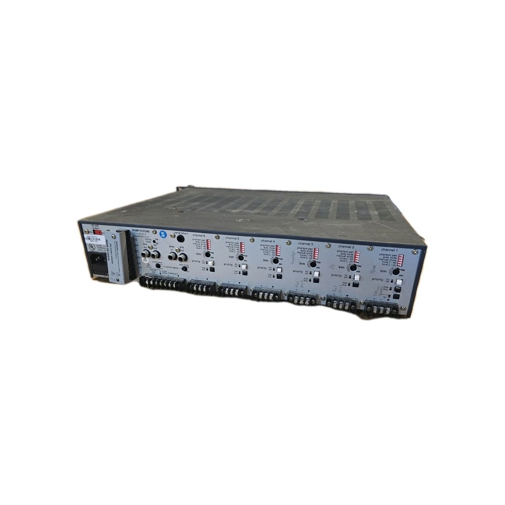 Biamp Commercial Mixer Amplifier - Precedence CMA60