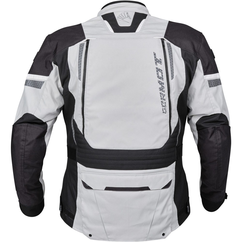 Men's motorcycle jacket-Germot insideout-textile jacket including rain jacket