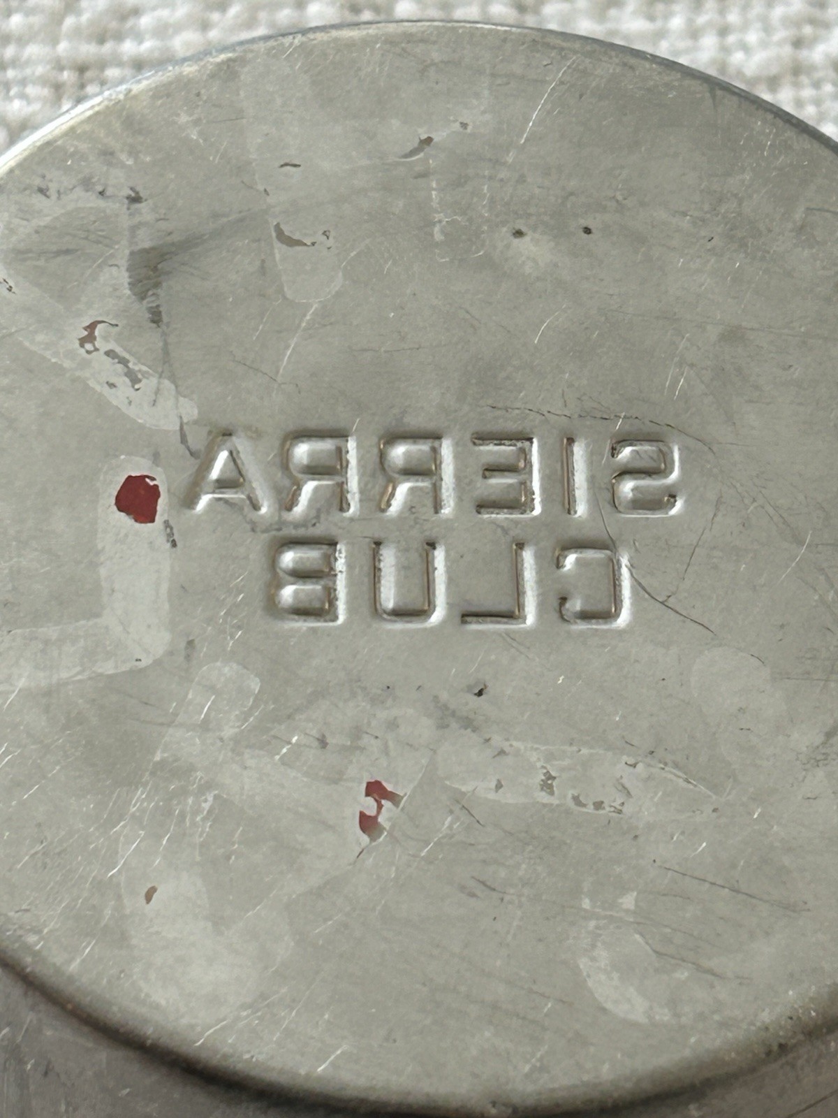 VINTAGE ORIGINAL SIERRA CLUB SIERRA CUP RARE Pre Trademark Stamp EUC