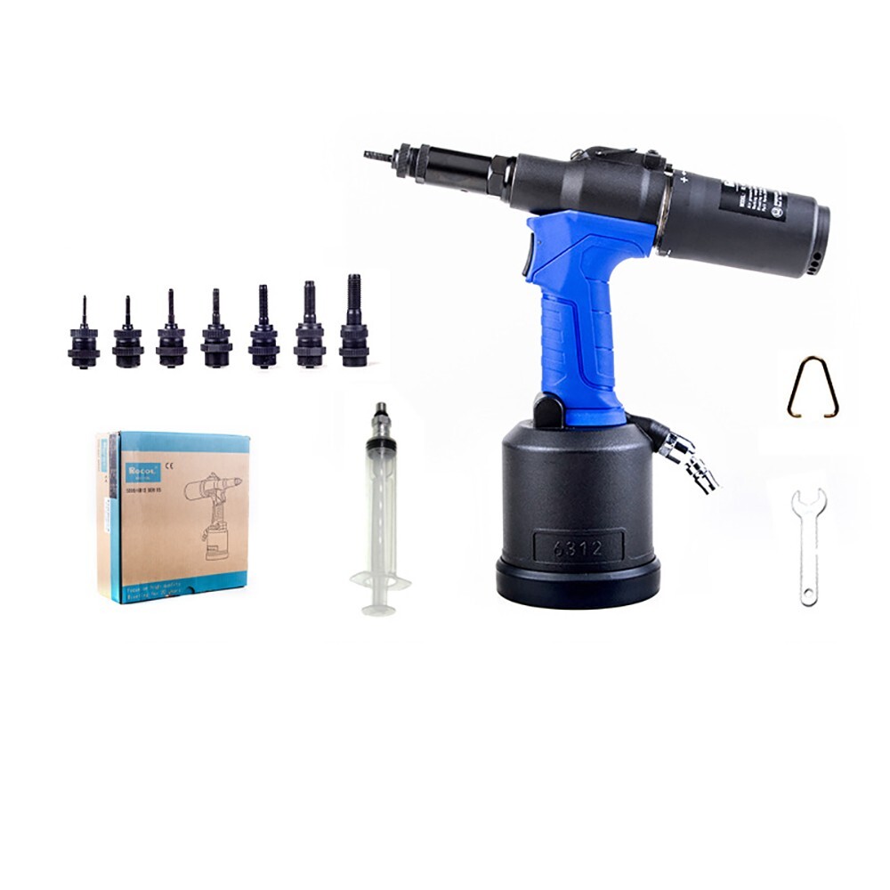 New Automatic Pneumatic Riveting Nut Gun Industrial Quick Riveting Tools M3-M12