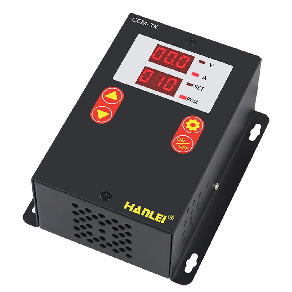 DC 12-80V 30A Motor Speed Controller Digital Display Slow-Start/Stop Control