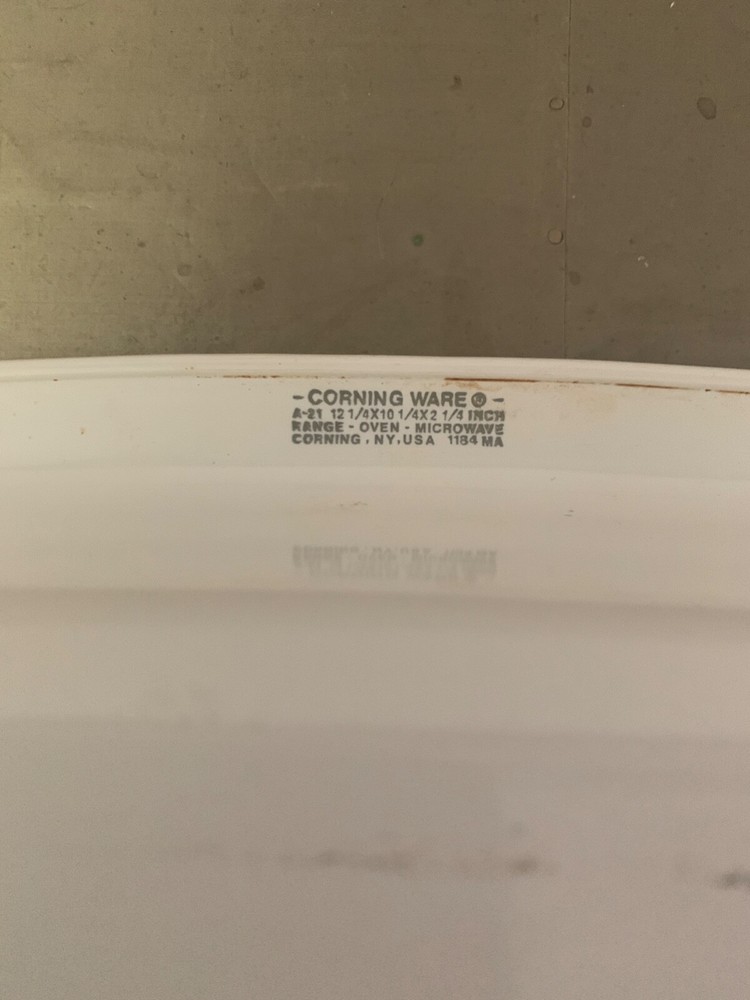 Vintage Just White Corning Ware Lot