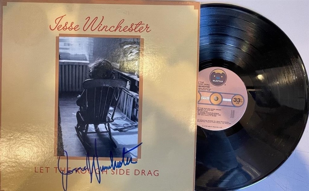 Jesse Winchester- Signed Record Album