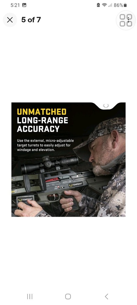 EVO-X Marksman Crossbow Scope Ten-Point