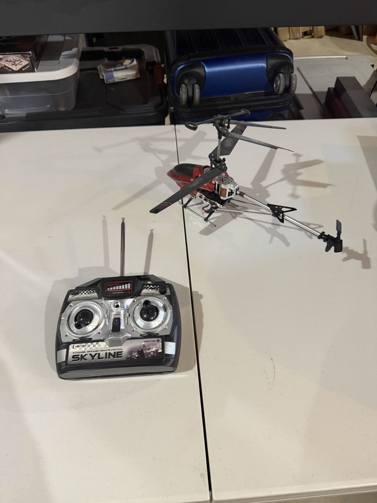 Skyline RC Helicopter Protocol P Series Damaged Wing,