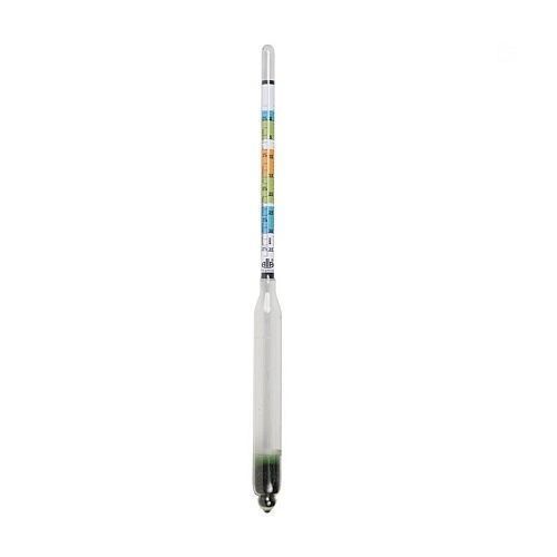 2 Triple Scale Beer Wine Precision Hydrometer Specific Gravity Brix Balling Case
