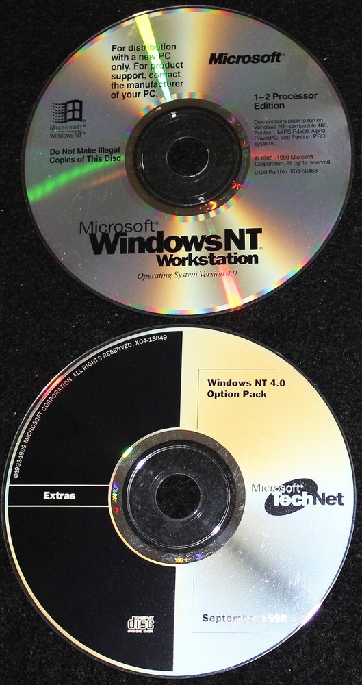 Microsoft Windows NT Workstation With Product Key and Extras
