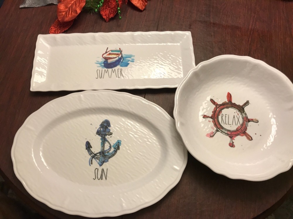 Melamine Serving set from Burke Decor New 