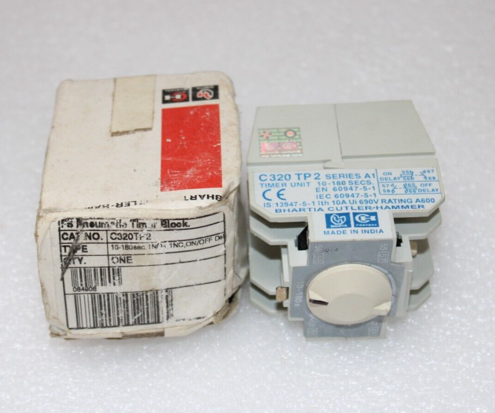 BHARTIA CUTLER HAMMER C320 TP2 TIMER UNIT