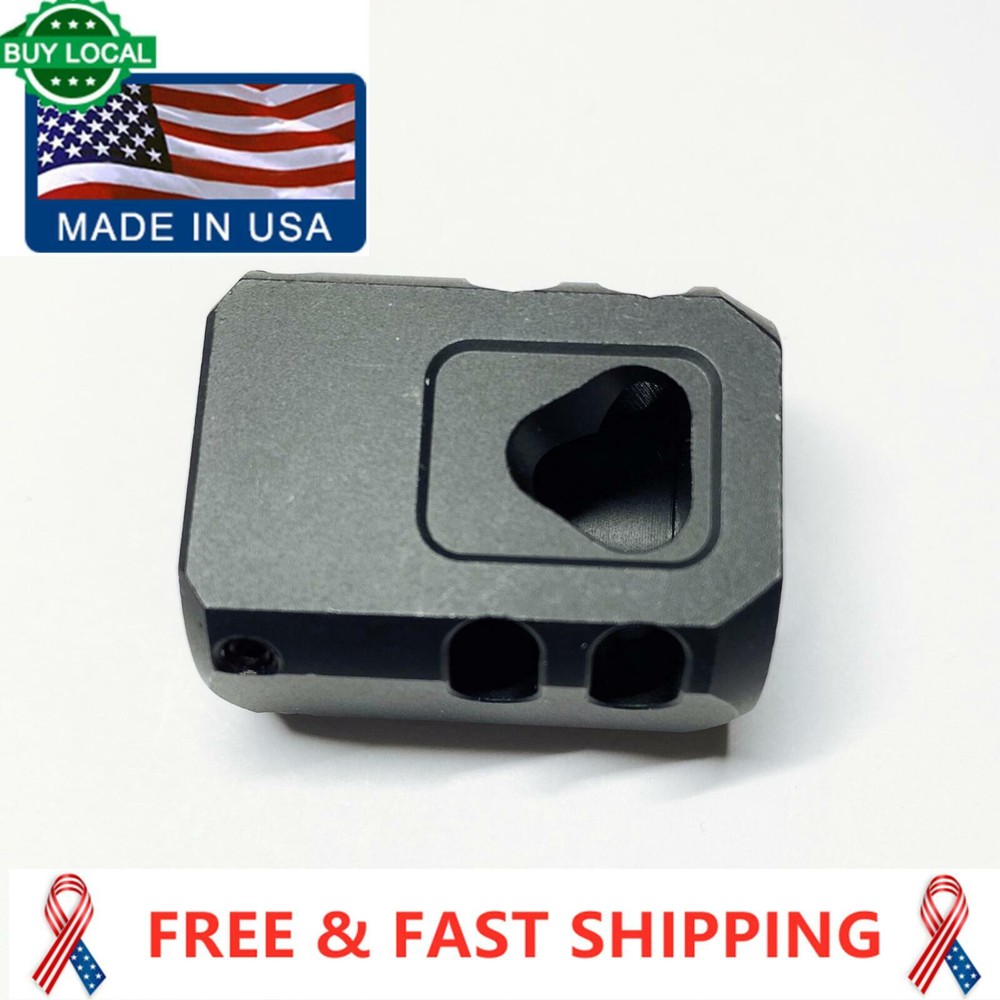 Muzzle Brake 1/2x28 Compensator For 9mm Glock