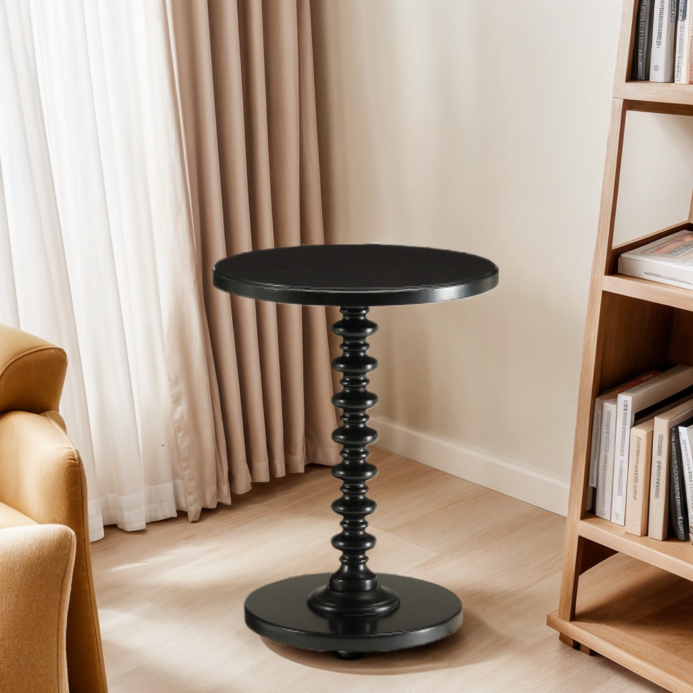 Acton Accent Table - Black Finish