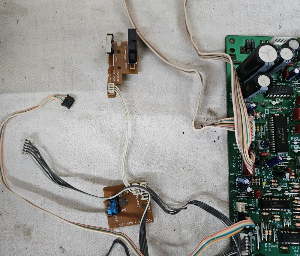 SONY CDP-C500 Compact Disc Player MAIN PCD w Display