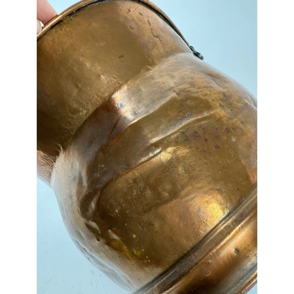 victorian copper helmet coal scuttle