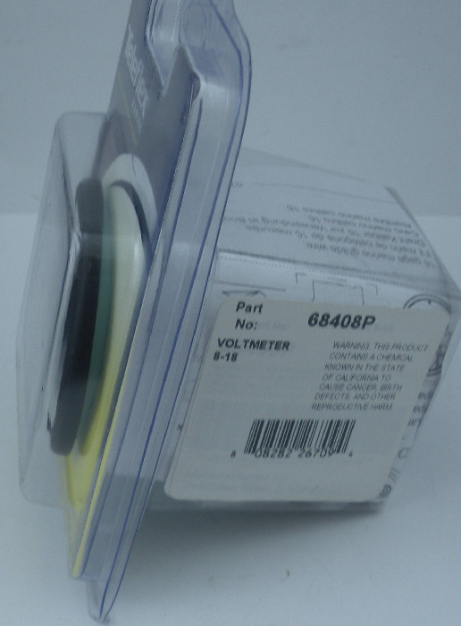 SeaStar Teleflex 68408P Eclipse Volt Meter Panel Gauge 2" Dia.