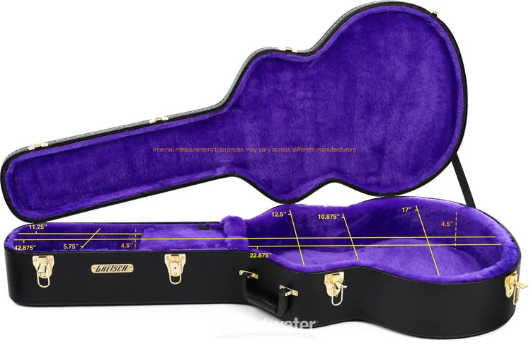 Gretsch G6294 Jumbo Hardshell Case - Black